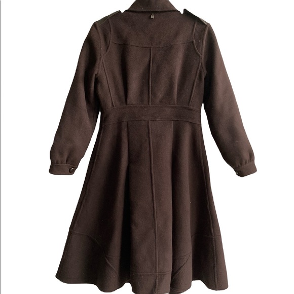 RUDSAK / chocolate brown wool skater jacket - Picture 3 of 6